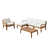 Teak Frame/Beige Cushion is out of stock