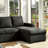 Lizabeth Upholstered Polyester Blend L-Shaped Sofa Bed-32754192