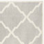 Tapis géométrique gris clair / beige Ammundsen-927848185