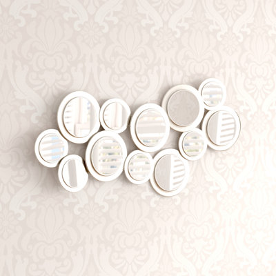 Busireddy Metal Flat Wall Mirror