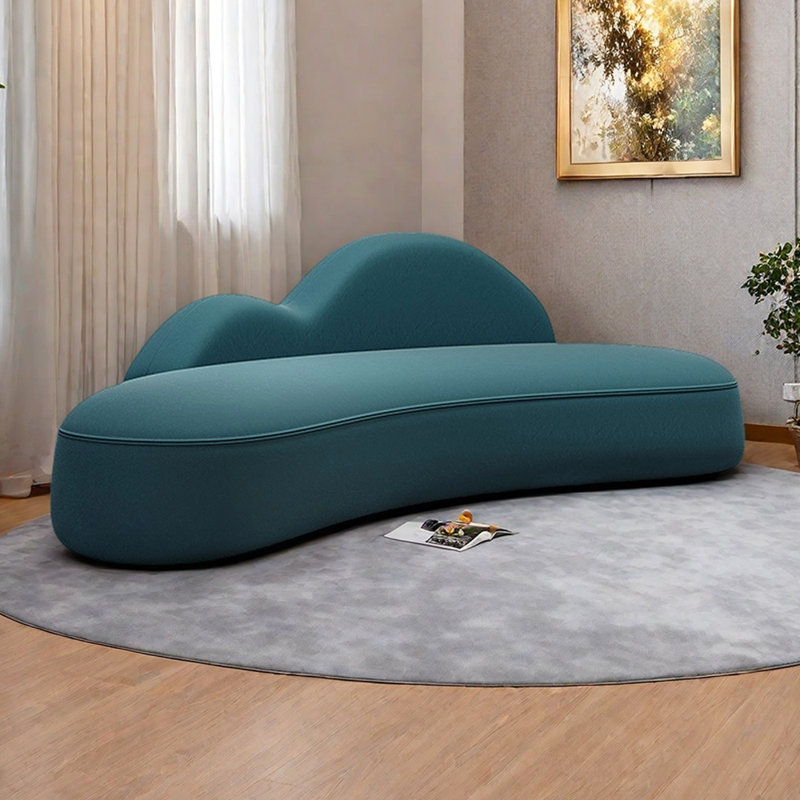 Méridiennes d'intérieur Living, Face à la droite, Bleu