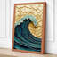 Crested Wave Coastal - Wrapped Canvas-2042678712-2042678708