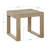 Table d'appoint d'extérieur en bois d'eucalyptus massif Gavina