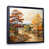Black Floater Framed