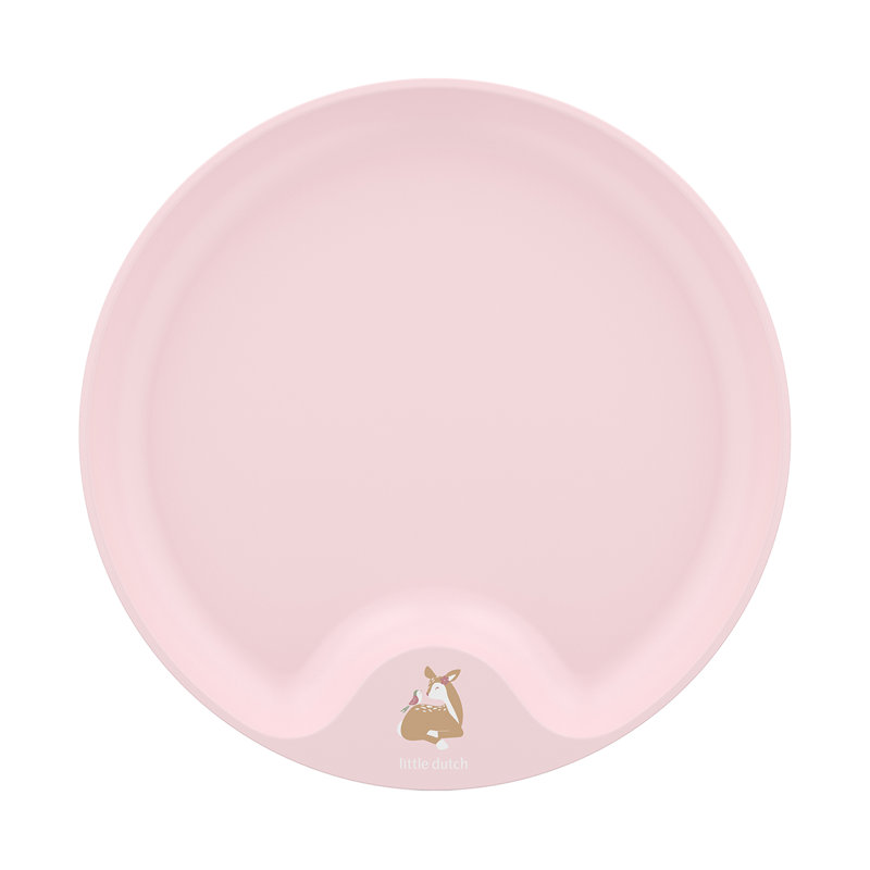 Little Dutch Plastic Children’s Plate Mio - Fairy Garden