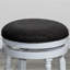 Tabouret 30 ", siège en tissu-256360765-256360764