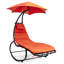 Chaise longue suspendue Jean-Mary avec support-1277143320