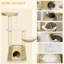 Centre d'activité pour chat 47 po PawHut