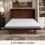 Coffre-lit escamotable en bois avec matelas 4 po Santa Fe-1269252038-1269252061