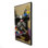 Abstract Smoking Dog - Pets Man Cave Framed Canvas Decor