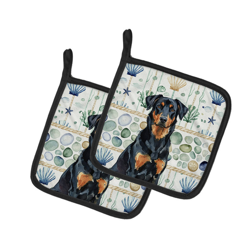 Paire de poignées en verre Beauceron