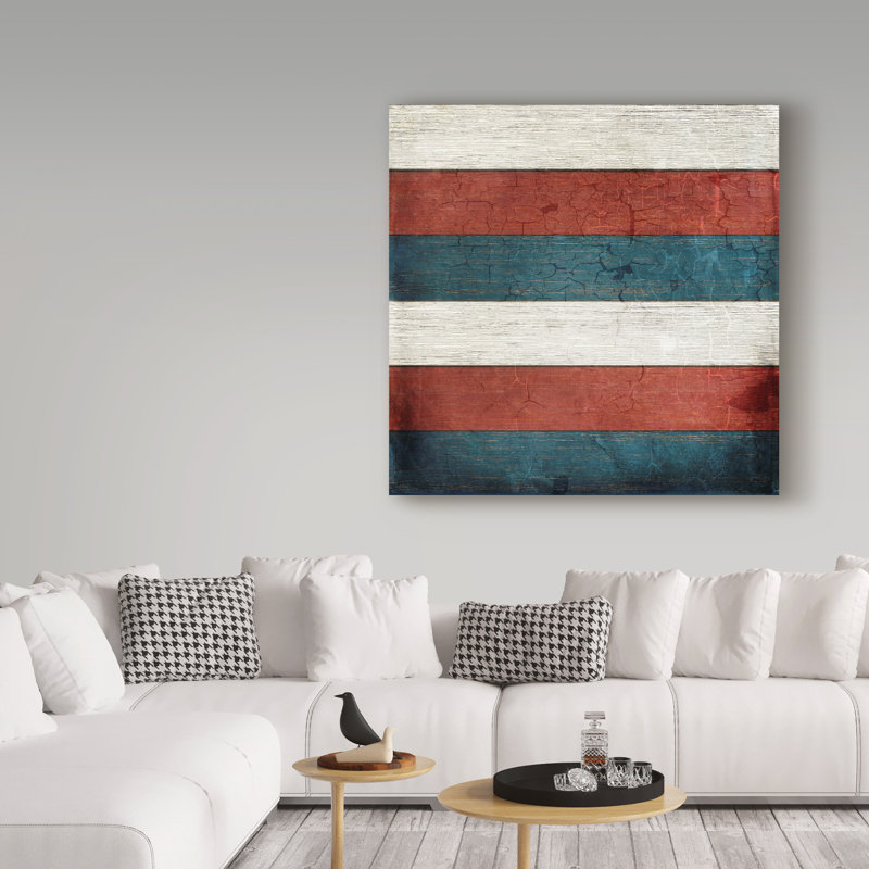 " Great Stripes " by Lightboxjournal, 14" H x 14" W x 2" D