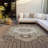 Lidia Chocolate Washable Indoor-Outdoor Rug - -430443052