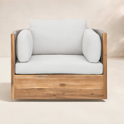 Layton Outdoor Swivel Chair 