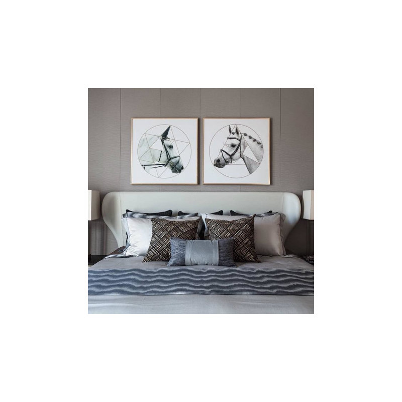 Geometry Pattern Throw Pillow