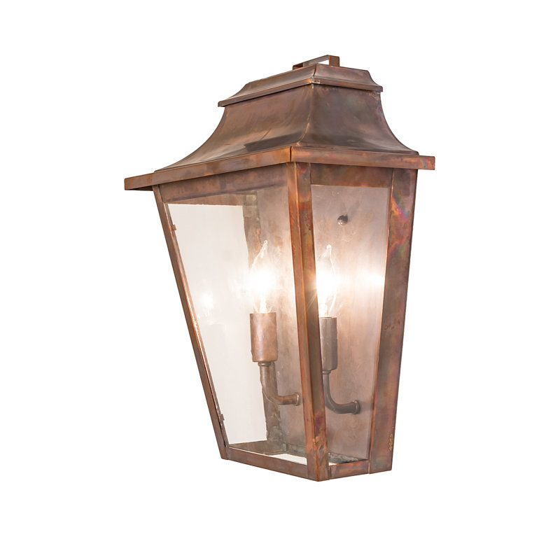 14" Wide Bastille Wall Sconce, 15.5" H x 12" W x 6" D