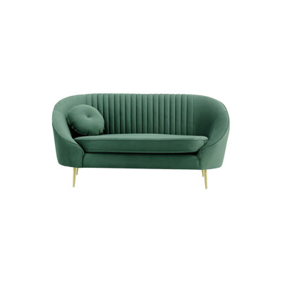 Avlynn 2 Seater Velvet Sofa
