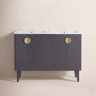 47.25 " Double Bathroom Vanity