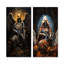 «Gold», Gardian, ange, crâne pop art I - ensemble de 2 reproductions de personnages fictifs-102689927