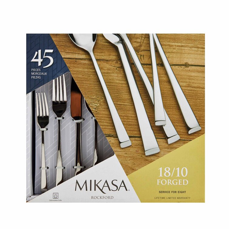 Mikasa Lucia 18/10 Stainless Steel 20-piece Flatware Set