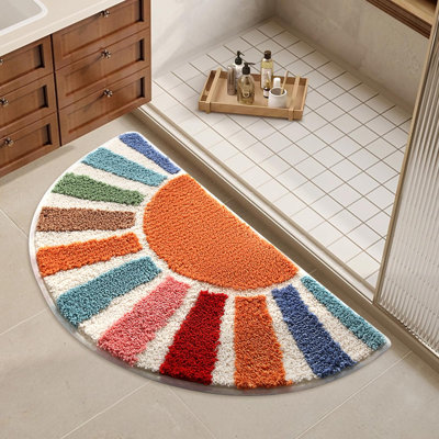 Tapis de salle de bain Boho