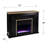 Cannet 52'' W Black Electric Fireplace
