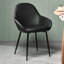 17.5'' H Faux Leather Upholstered Armchair-67082313