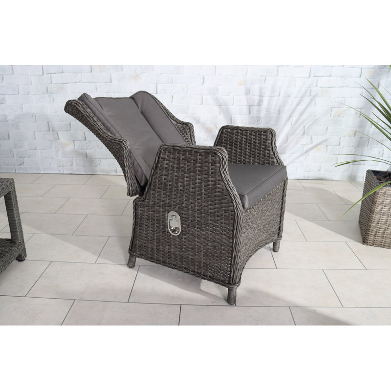 Relaxer Set- 2 PCS Airpumped Chair + 2pcs Footrest + 1pc 60*60 Side table
