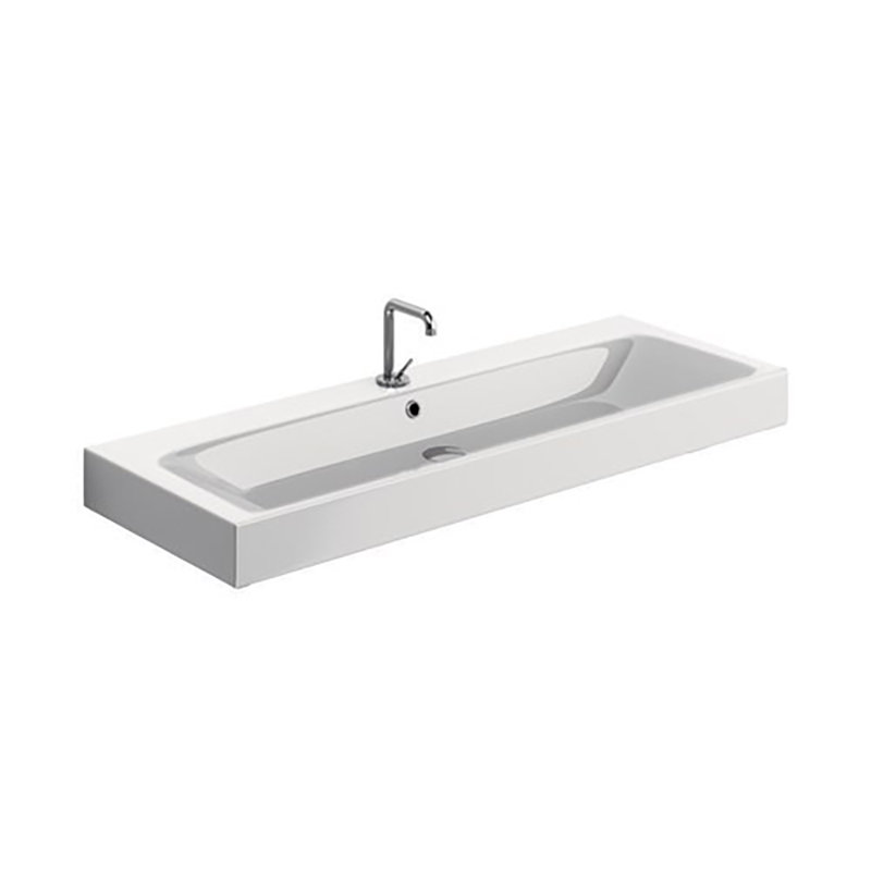 Cento 39.4'' L Bathroom Sink, Single