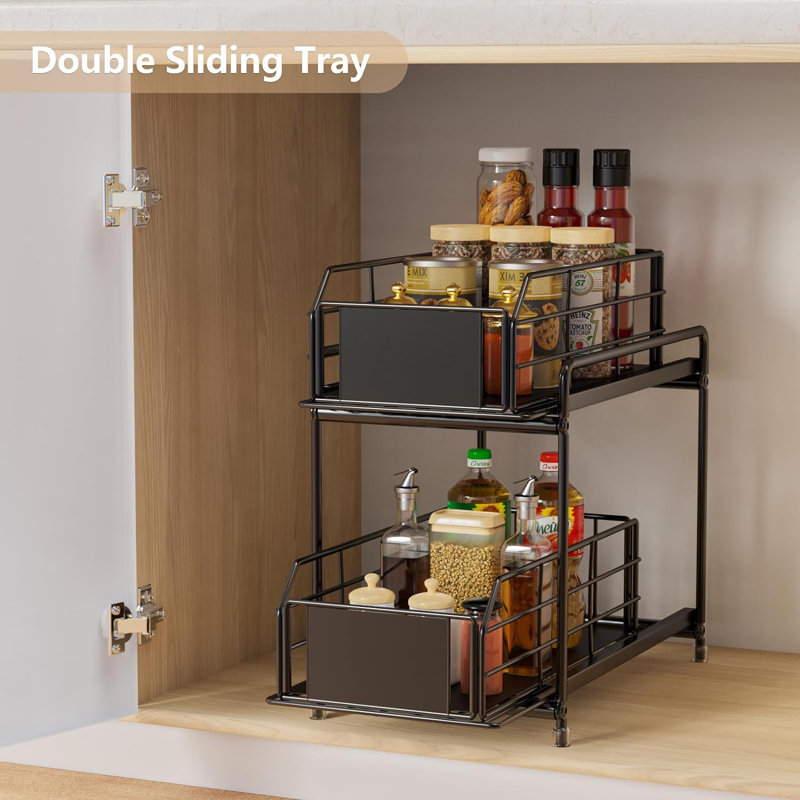Stainless Steel Under Sink Organizer