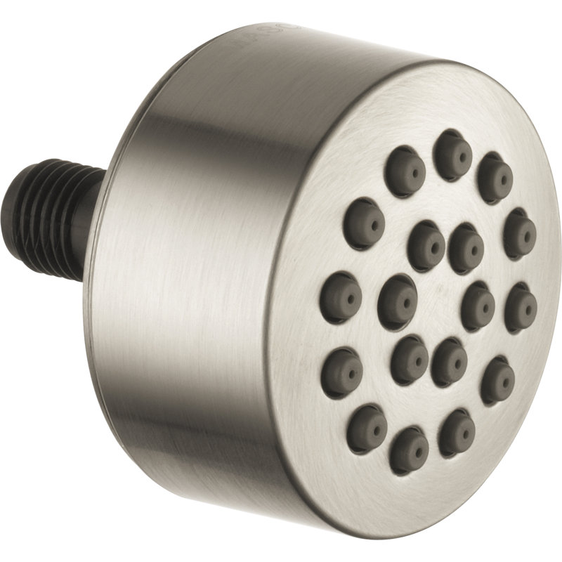 Tête de douche Touch-Clean, Acier inoxydable Lumicoat