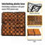 Carreaux de terrasse en bois d'acacia-113414144