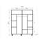 Rumsey 4 Door Manufactured Wood Wardrobe-804883221