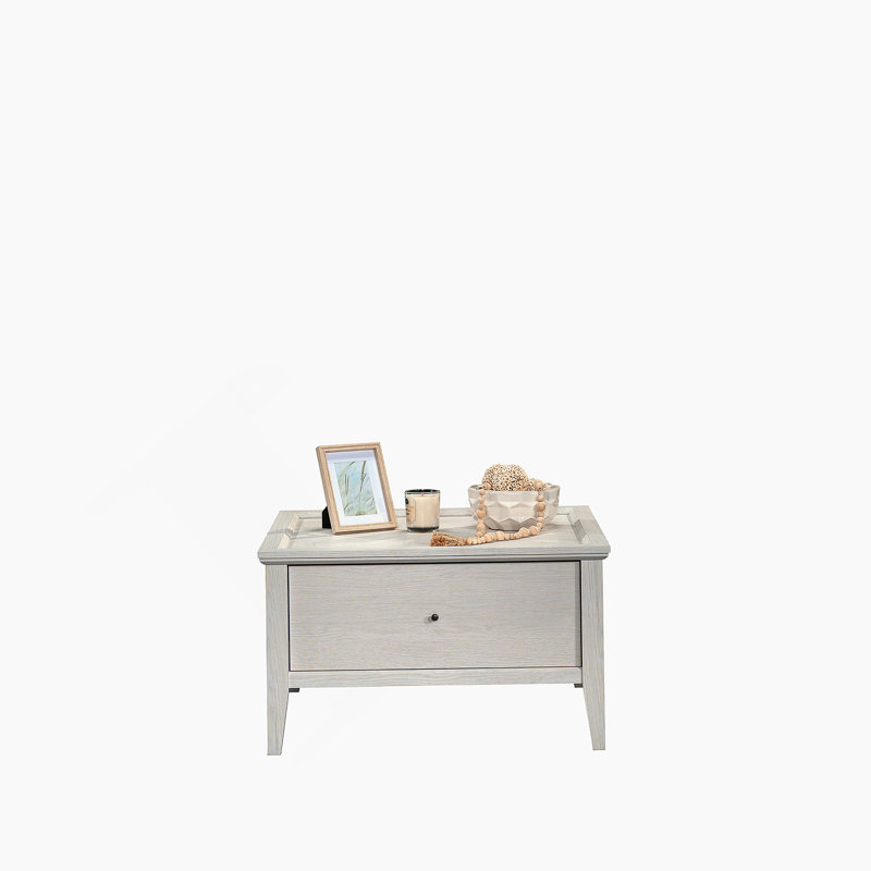 Élégante table basse gris clair avec tiroir spacieux et fabrication durable pour les salons modernes