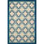 Tapis intérieur / extérieur bleu marine Caradoc-20980150