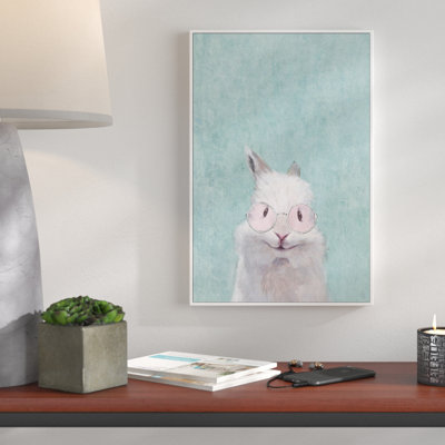 Toile encadrée Buckhead «Peeking Pinky»