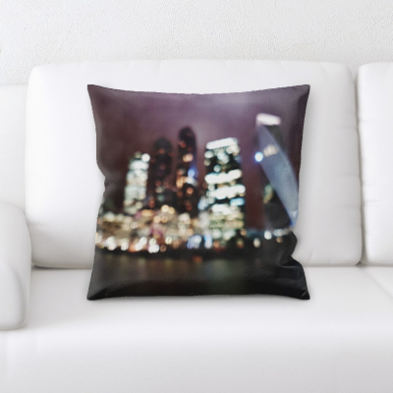 Microsuede Throw Pillow