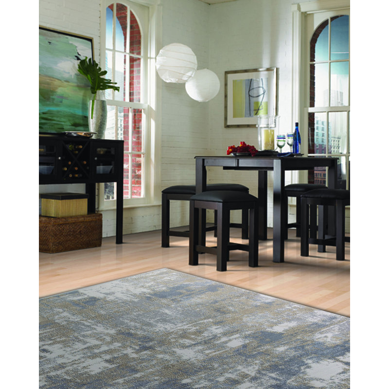 Brinkerhoff Abstract Indoor Rug, Rectangle 7'10" x 10'10"