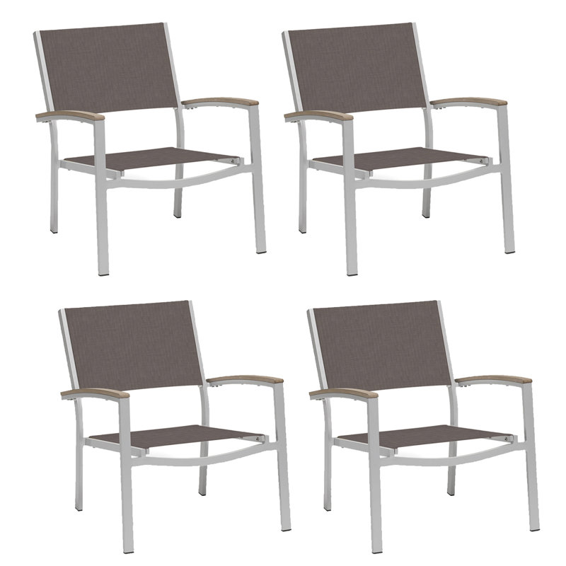 Travira Outdoor Lounge Chair, Tekwood Vintage, Cocoa