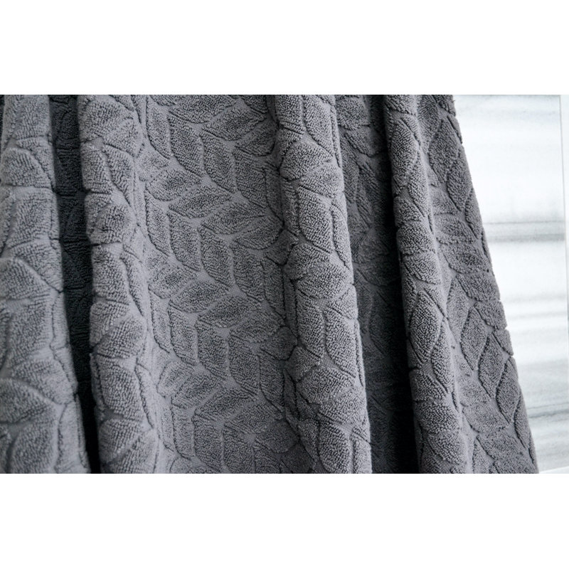Kerr Turkish Cotton Plush Mulit-Size Set, Dark Gray