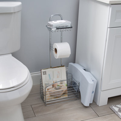 Contenant de rangement pour salle de bain 