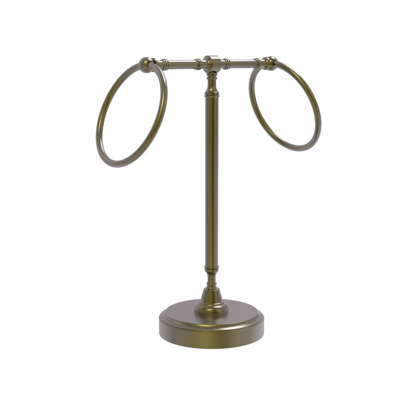 Porte-serviettes guest Gober, Laiton antique