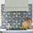 Twenties 8" x 8" Ceramic Patterned Wall and Floor Tile