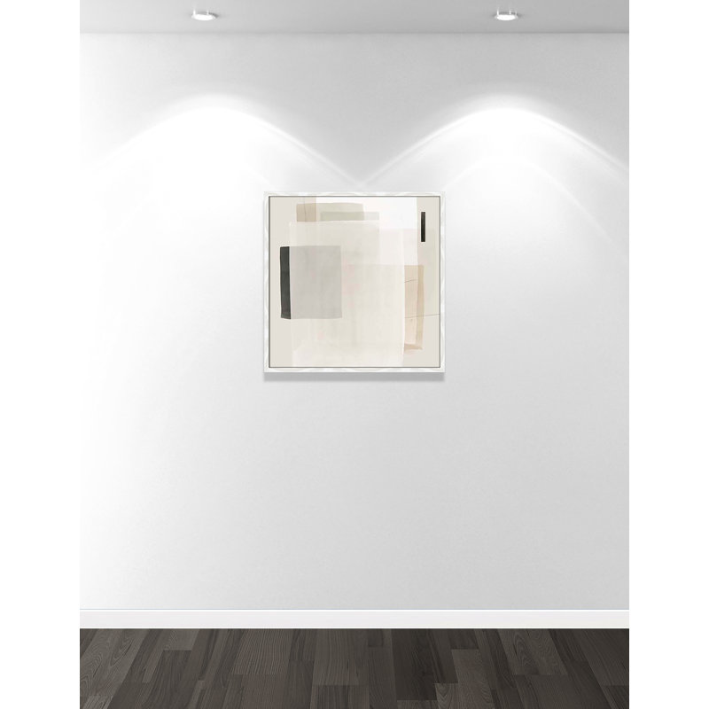 Mystical Momentum I par Hazel J, H 27,5 po x l 27,5 po, Cadre blanc mince