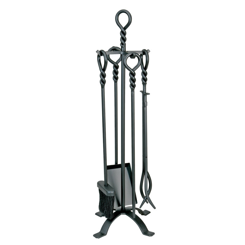 Steel Fireplace Tool Set