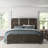 Mahika Solid Wood Panel Bed-310632632
