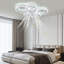 Ventilateur de plafond réversible à intensité variable de 32,68 po avec lumières DEL et télécommande Debrann-877077981-895627278