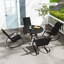 Fauteuils à bascule d'extérieur en tissu 2 pièces avec dossier et siège ergonomiques