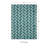 Kivett Stalk Aqua and Green Indoor Outdoor Machine Washable Area Rug-1059743073