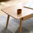 Center Table Low Table 100% Solid Wood Top